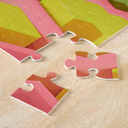 Puzzle Douceur aux couleurs vives (Côté)