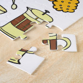 Puzzle Douceurs colorées à doodle : dessert design (Côté)