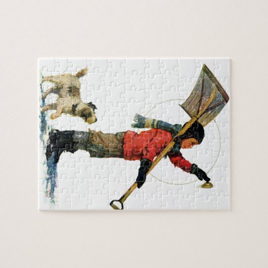 Puzzle Douche à neige (Horizontal)