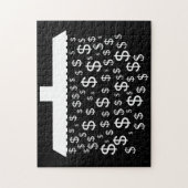 Puzzle Douche des symboles dollar ($) (Vertical)