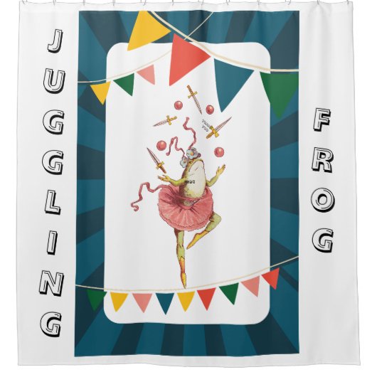 Puzzle Douchegordijn (Voorkant)