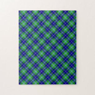 Puzzle Douglas Tartan Plaid Motif