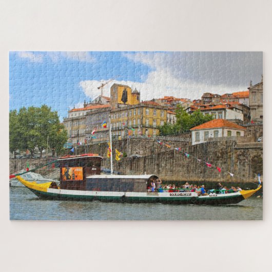 Puzzle Douro tour boat, Porto, Portugal (Horizontal)