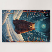 Puzzle d'ours Brown d'hiver (Horizontal)