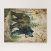 Puzzle d'ours des bois (Horizontal)