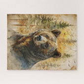 Puzzle d'ours des bois (Horizontal)