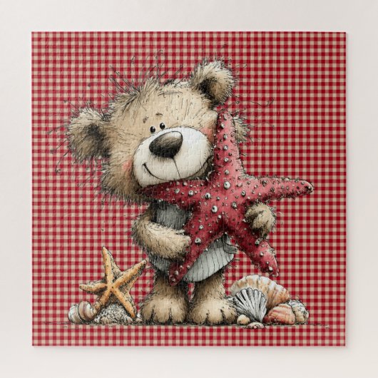 Puzzle d'ours d'été (Vertical)