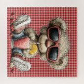 Puzzle d'ours d'été (Horizontal)