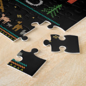Puzzle Doux de Noël moche Joyeux Christ Mas Religieux (Côté)