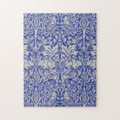 Puzzle Dove et Rabbit, William Morris (Vertical)