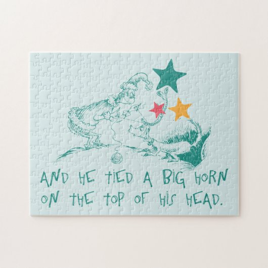 Puzzle Dr Seuss | Grinch et Max (Horizontal)