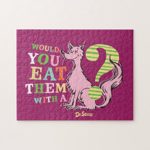 Puzzle Dr. Seuss   Les mangeriez-vous avec un renard ?
