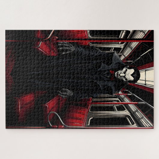 Puzzle Dracula dans le métro (Horizontal)