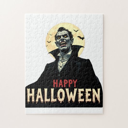 Puzzle Dracula vous souhaite une nuit Éffrayante (Vertical)