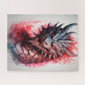Puzzle Dragon aquarelle (Horizontal)
