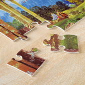 Puzzle Dragon Art médiéval (Côté)