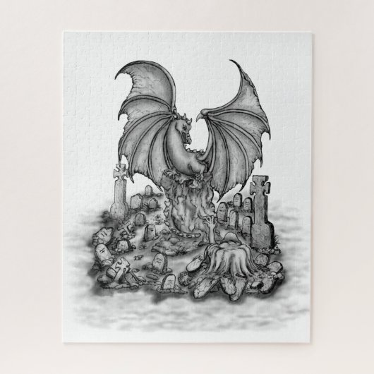 Puzzle Dragon avec Zombie (Vertical)