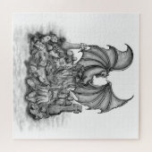 Puzzle Dragon avec Zombie (Horizontal)