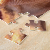 Puzzle Dragon barbu heureux superbe (Côté)