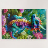 Puzzle Dragon Bébé coloré (Horizontal)