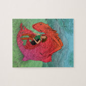 Puzzle Dragon Bébé Rouge (Horizontal)