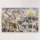 Puzzle Dragon Blanc Divin – Royaume Céleste (Horizontal)