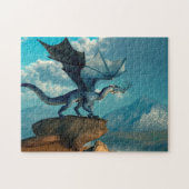 Puzzle Dragon bleu (Horizontal)