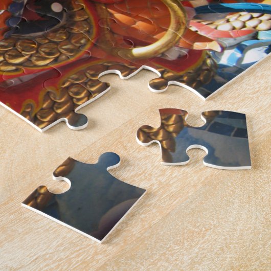 Puzzle Dragon chinois (Côté)