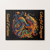 Puzzle Dragon coloré (Horizontal)