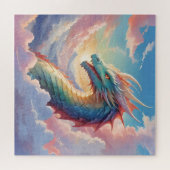 Puzzle Dragon coloré dans le ciel (Horizontal)