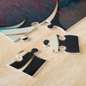 Puzzle Dragon coloré moderne (Côté)