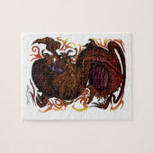 Puzzle Dragon (conception de signature) (Horizontal)