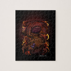 Puzzle Dragon (conception de signature)