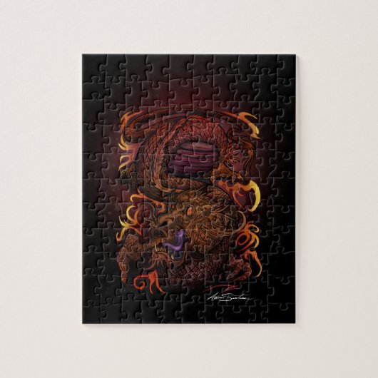 Puzzle Dragon (conception de signature) (Vertical)