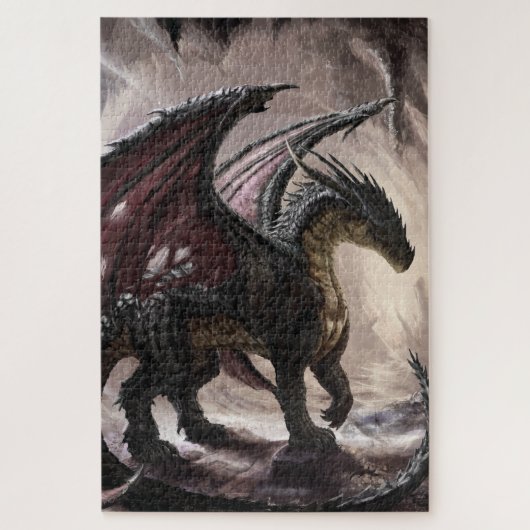 Puzzle Dragon Dans La Grotte (Vertical)