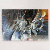 Puzzle Dragon de bronze - Shanghai, Chine - 20x30 - 1014  (Horizontal)