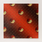 Puzzle Dragon de Feu (Horizontal)