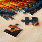 Puzzle Dragon de Feu (Côté)