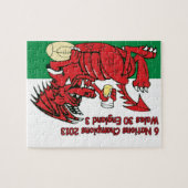 Puzzle Dragon de Gallois, 6 champions de nations, Pays de (Horizontal)