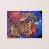 Puzzle Dragon de gâteau d'anniversaire (Horizontal)