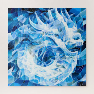 Puzzle Dragon de Mosaïque Ciel Bleu