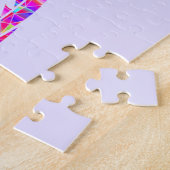 Puzzle Dragon de mosaïque Extraordinaire violet (Côté)