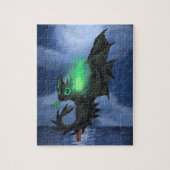 Puzzle Dragon de nuit (Vertical)