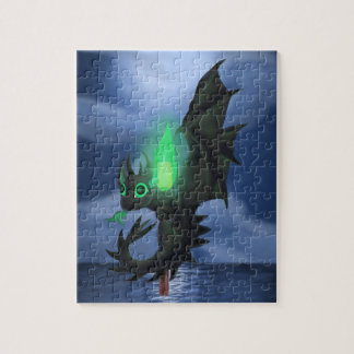 Puzzle Dragon de nuit