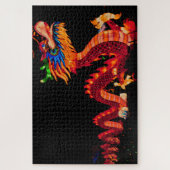 Puzzle Dragon de parade chinois lumineux (Vertical)