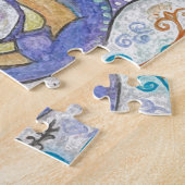 Puzzle Dragon de printemps (Côté)