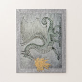 Puzzle Dragon de respiration incendie (Vertical)