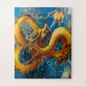 Puzzle Dragon Doré (Vertical)