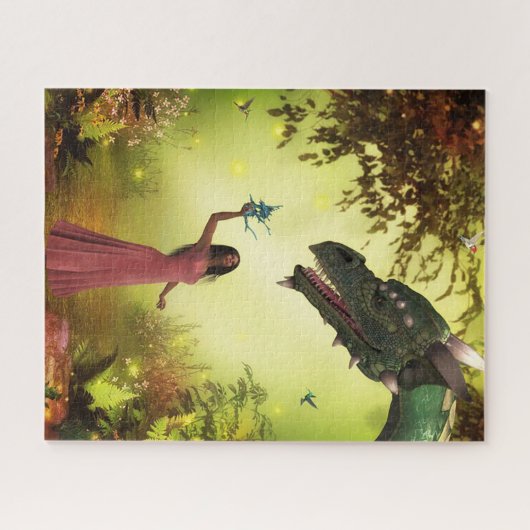 Puzzle Dragon et femmes (Horizontal)
