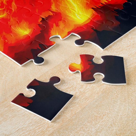 Puzzle Dragon fire (Côté)
